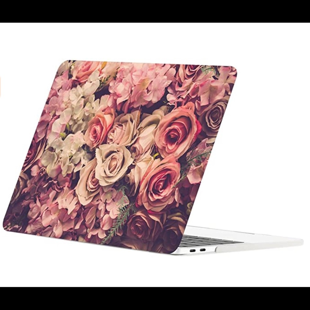 Roses 🌹🌷Mac book Pro laptop case cover